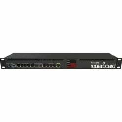 MikroTik 1U Rackmount Router with LCD