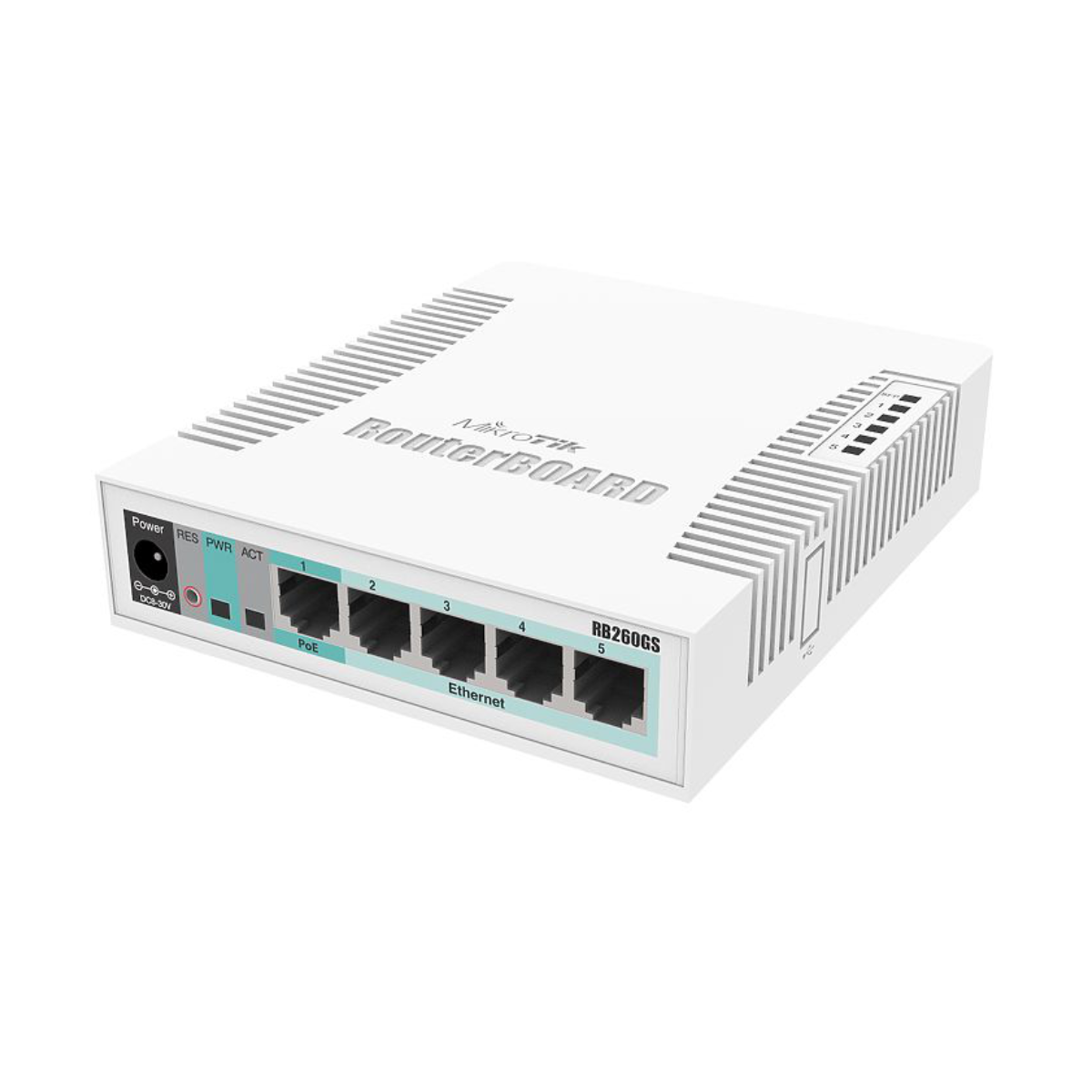 MikroTik SwOS Switch 5 Port Gigabit 1SFP