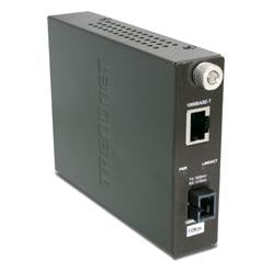 TRENDnet 1000Base-T to 1000Base-LX Single Mode SC Fiber Converter