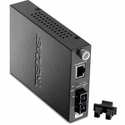 TRENDnet 100Base-TX to 100Base-FX Single Mode SC Fiber Converter