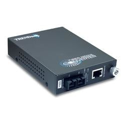 TRENDnet 100Base-TX to 100Base-FX Single Mode SC Fiber Converter
