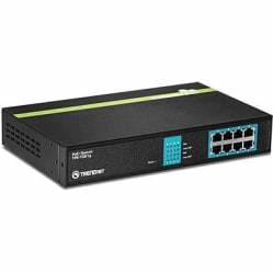 TRENDnet 8-Port Gigabit GREENnet PoE+ Switch