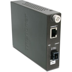 TRENDnet Intelligent 1000Base-TX to 1000Base-FX Dual Wavelength Single Mode SC Fiber Converter TX1310