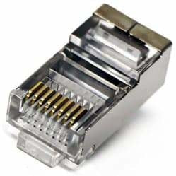 CAT6 RJ45 Shielded Connector Termination